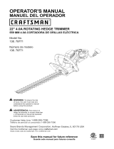 Craftsman 13879771 El manual del propietario