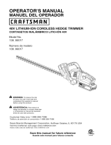 Craftsman 13899017 El manual del propietario