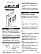 Craftsman ProSeries 115824 El manual del propietario
