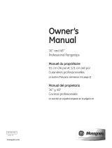 GE ZGU364LDP6SS El manual del propietario