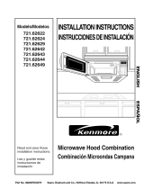 Kenmore 72162624200 Guía de instalación
