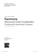 Kenmore 40185052210 Guía de instalación