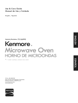 Kenmore 72166993011 El manual del propietario
