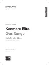 Kenmore Elite 721.7603 series Guía de instalación