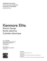 Kenmore Elite 66495223711 Guía de instalación