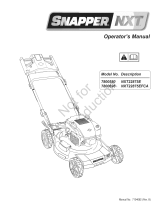 Snapper 7800580 (NXT22875E) El manual del propietario