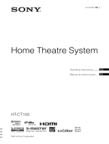 Sony HT-CT150 El manual del propietario