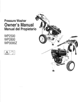 Westinghouse WP2500 El manual del propietario