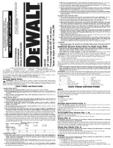 DeWalt DW160V TYPE2 El manual del propietario