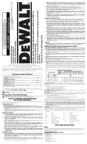 DeWalt D21007 TYPE 3 El manual del propietario