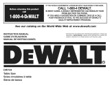 DeWalt DW744 El manual del propietario