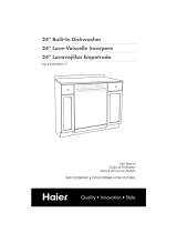 Haier DWL3525DBBB El manual del propietario
