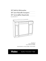 Haier DWL4035MBSS El manual del propietario