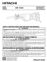 Hitachi CR13V2 El manual del propietario