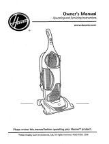 Hoover U8187-900 El manual del propietario