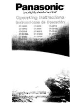 Panasonic CT-20G6DE El manual del propietario