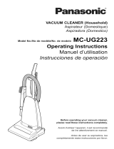 Panasonic MC-UG223-00 El manual del propietario