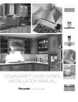 Thermador UCVM36FS-01 Guía de instalación