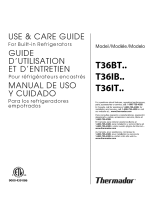 Thermador T36IT71FNS/01 El manual del propietario