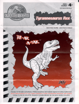 Hasbro JPIII Tyrannosaurus Rex Instrucciones de operación