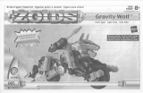 Hasbro Zoids Gravity Wolf Instrucciones de operación