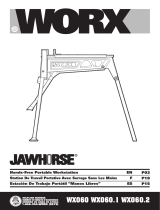 Worx Jawhorse WX060 El manual del propietario