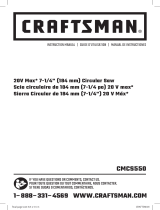 Craftsman CMCS550B El manual del propietario