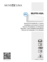mundoclima Series MUPR-H8A Guía de instalación