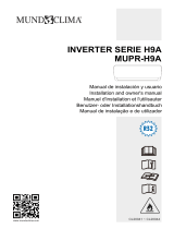 mundoclima MUPR-H8A Guía de instalación