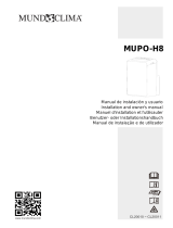 mundoclima Series MUPO-H8 Guía de instalación
