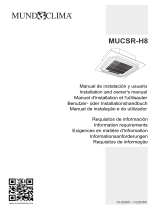 mundoclima MUCSR-H8 El manual del propietario
