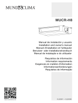 mundoclima Series MUCR-H8 “Duct Full Inverter H8” Guía de instalación