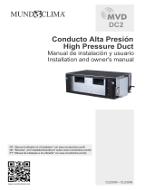 mundoclima Series MUCHR-H8 “Duct Inverter Great Capacity” El manual del propietario