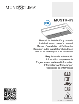mundoclima Serie MUSTR-H9 “Ceiling Floor Full Inverter H9” Guía de instalación