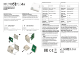 mundoclima Series MU-WING “Superficial Air Curtain with EC motor” Manual de usuario