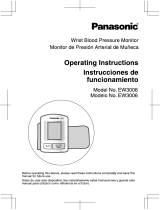 Panasonic ew 3006 El manual del propietario