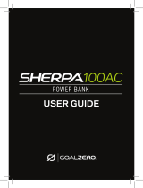 Goal Zero Sherpa 100AC Manual de usuario