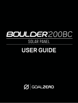 Goal Zero Boulder 200BC Manual de usuario