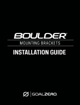 Goal Zero Boulder Mounting Brackets (4 Pack) Guía del usuario