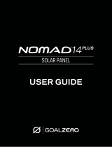 Goal Zero Nomad 14 Plus Manual de usuario