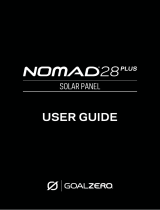 Goal Zero Nomad 28 Plus Manual de usuario
