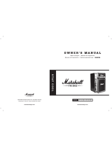 Marshall Amplification MF-110-XMC El manual del propietario