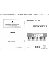 Casio CTK-550 Instrucciones de operación