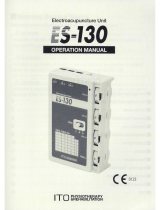 ITO ES-130 Instrucciones de operación