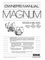Kohler Magnum M16 El manual del propietario