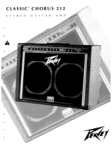 Peavey Classic Chorus 212 Stereo Series Manual de usuario
