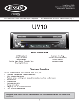 Jensen Phase Linear UV10 Guía de instalación