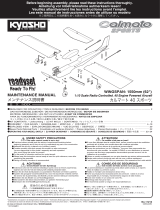 Kyosho CALMATO 40 SPORTS RTF El manual del propietario