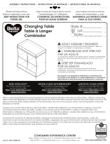 Delta Children Essex Changing Table/Bookcase Assembly Instructions