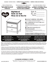 Delta Children Emerson Nightstand Assembly Instructions